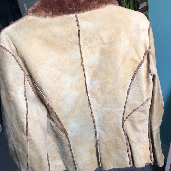 Vintage GUESS Real Leather Jacket - Picture 2 of 7